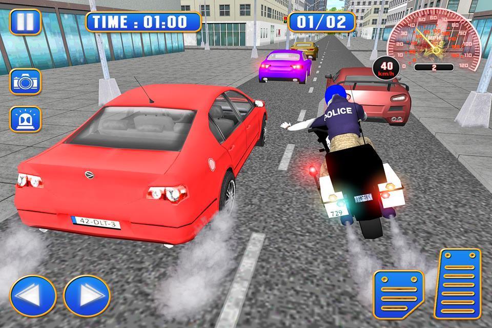 Police Chase Criminal Escape