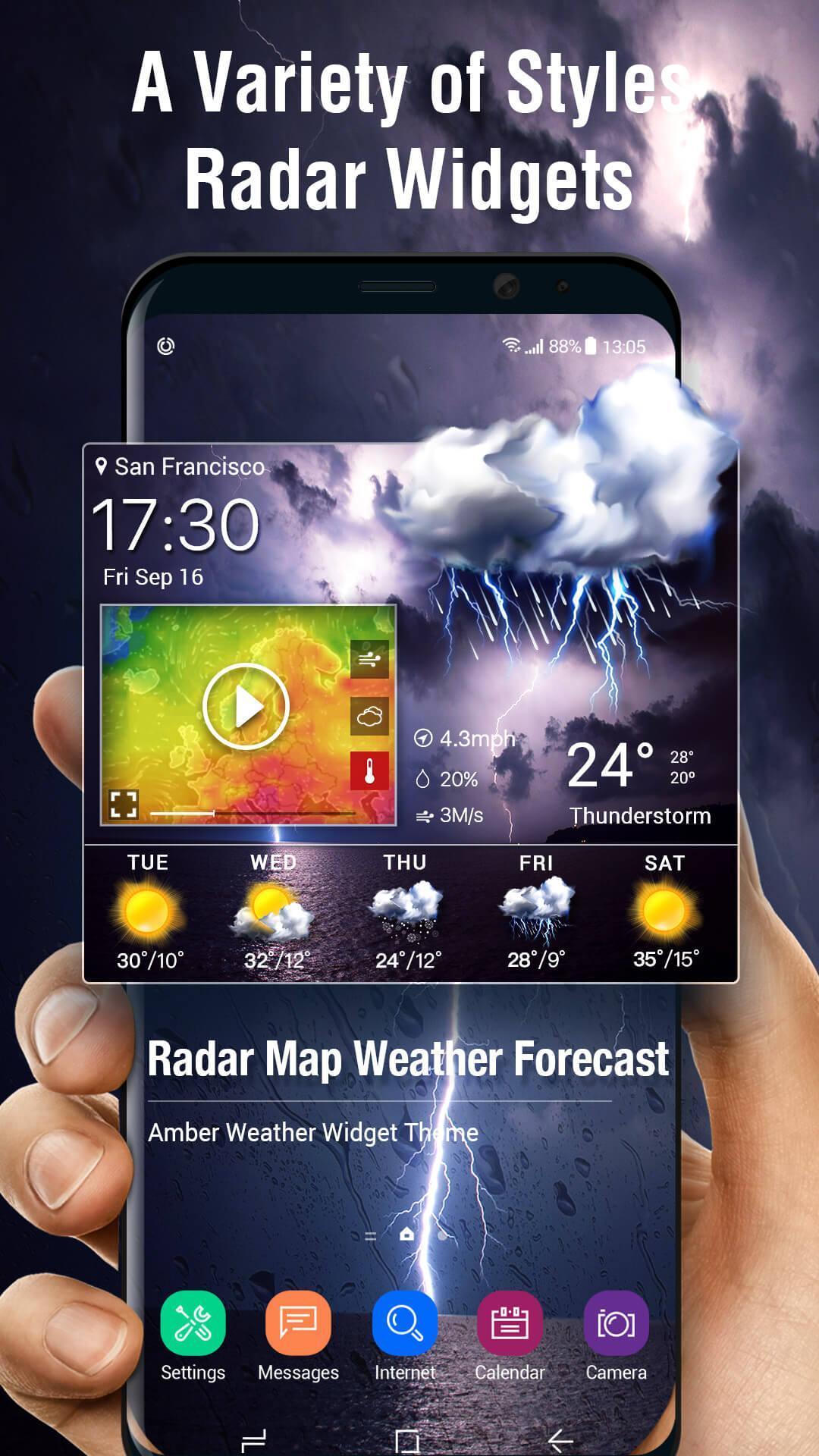 Storm radar app for your phone