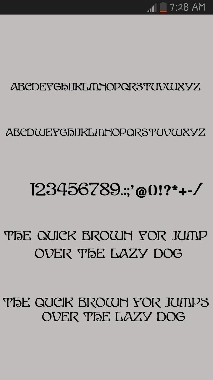 Bold Free Fonts Style