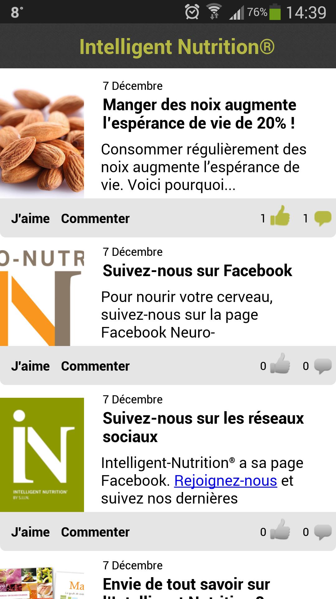 Intelligent Nutrition