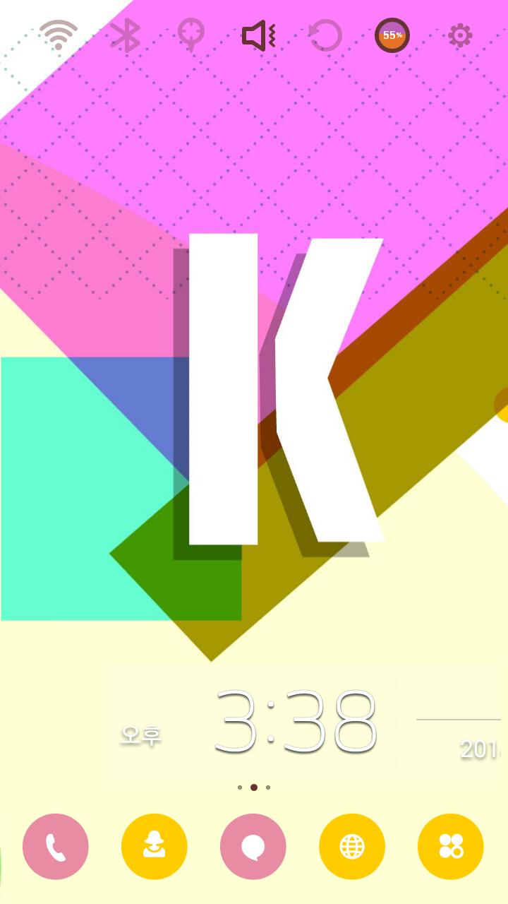 Initial K Launcher Theme