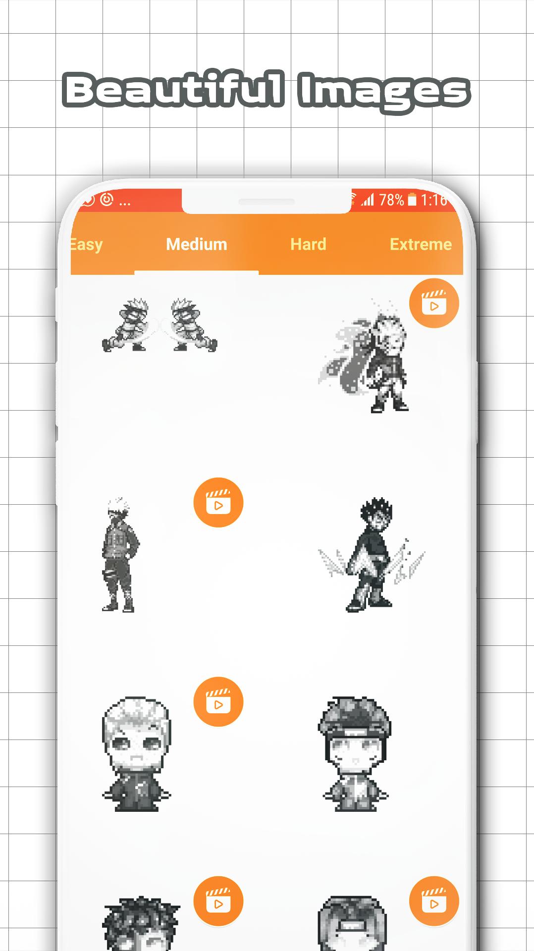 Color by Number - Naruto