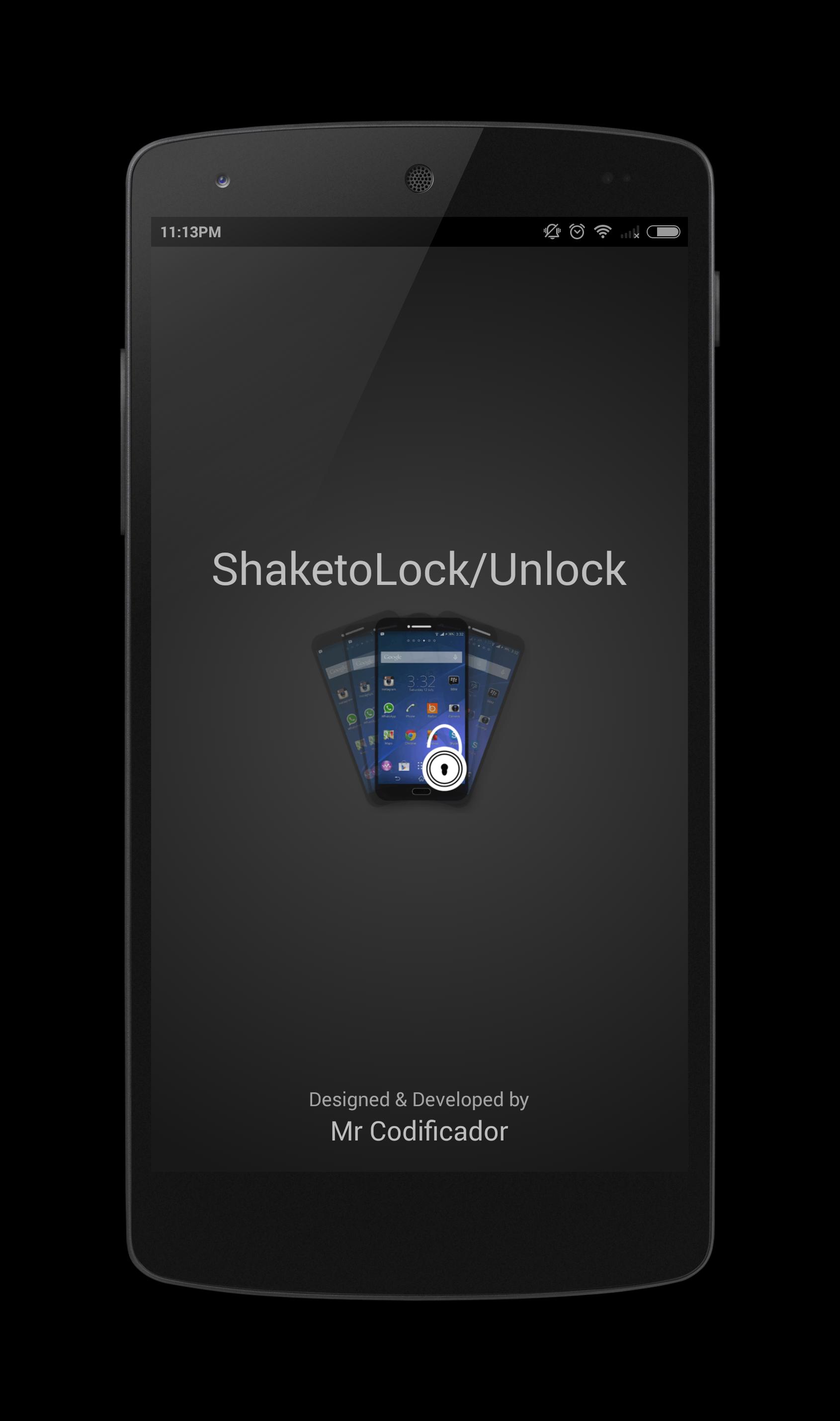 Shake to Lock/Unlock