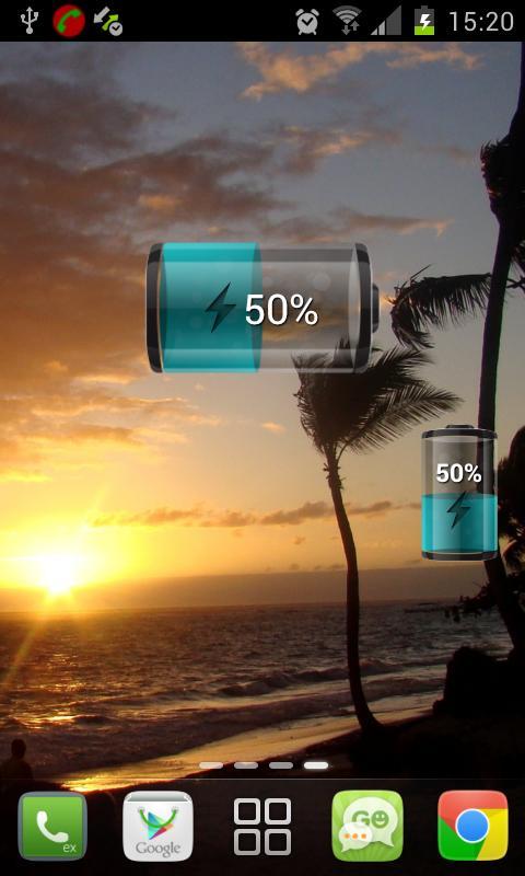 Battery Widget HD