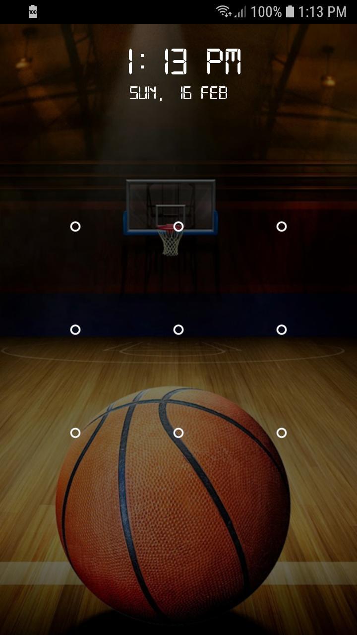 Basketball Screen Lock Pattern