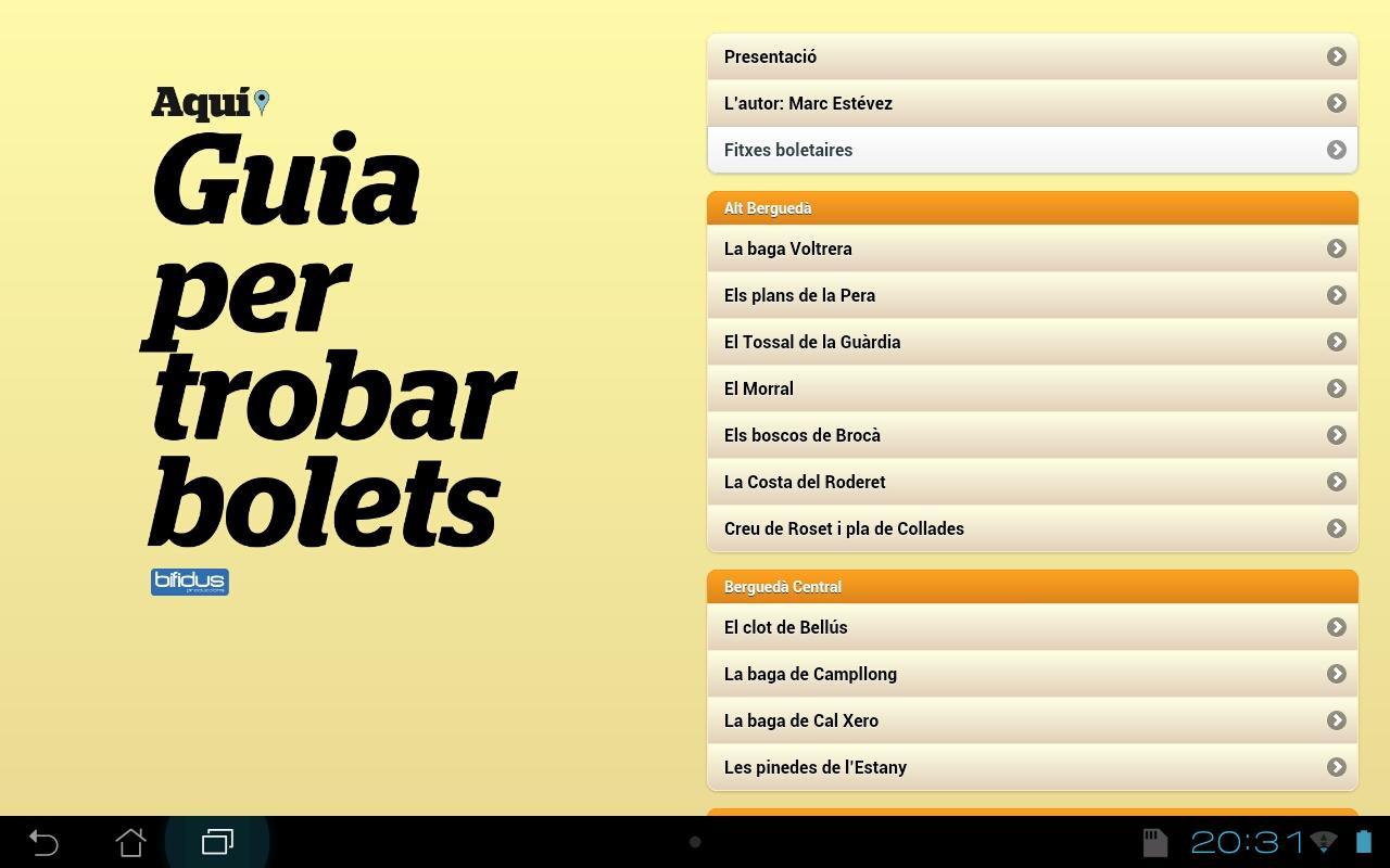 Guia per trobar bolets (D)