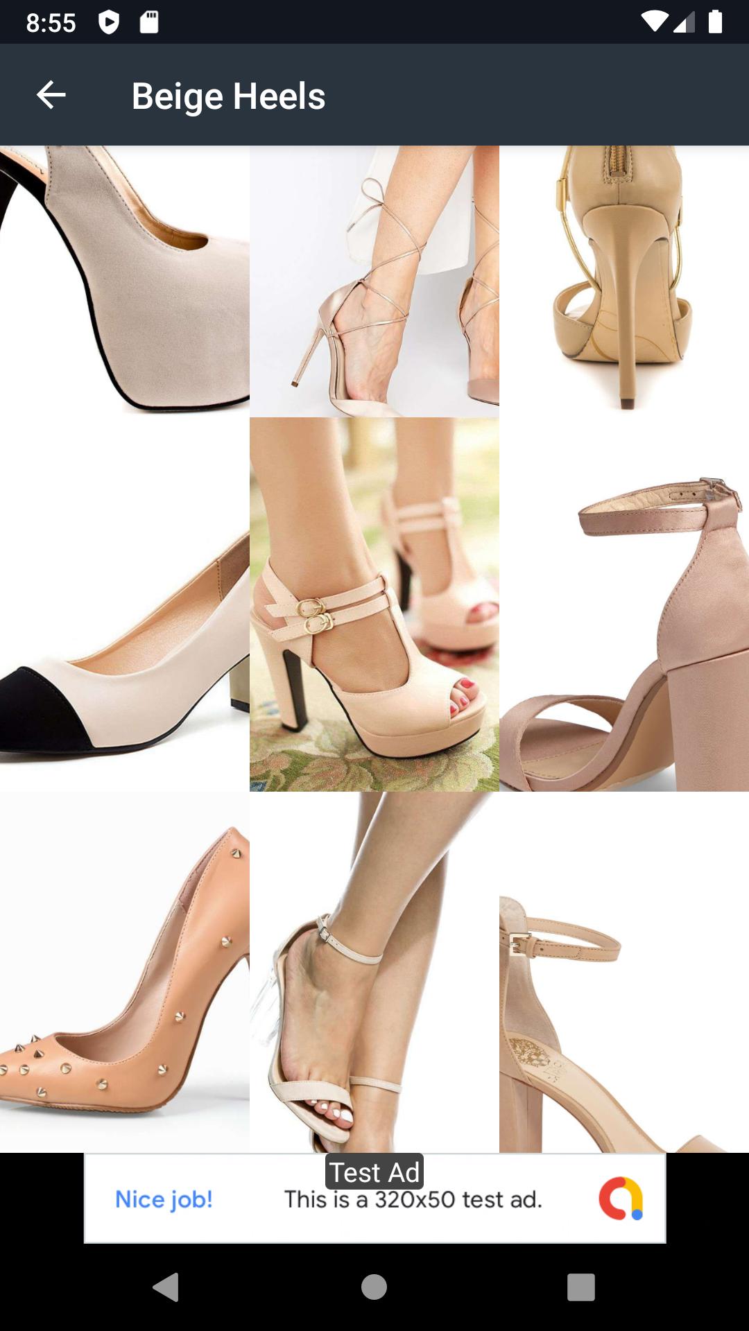 Beige Heels