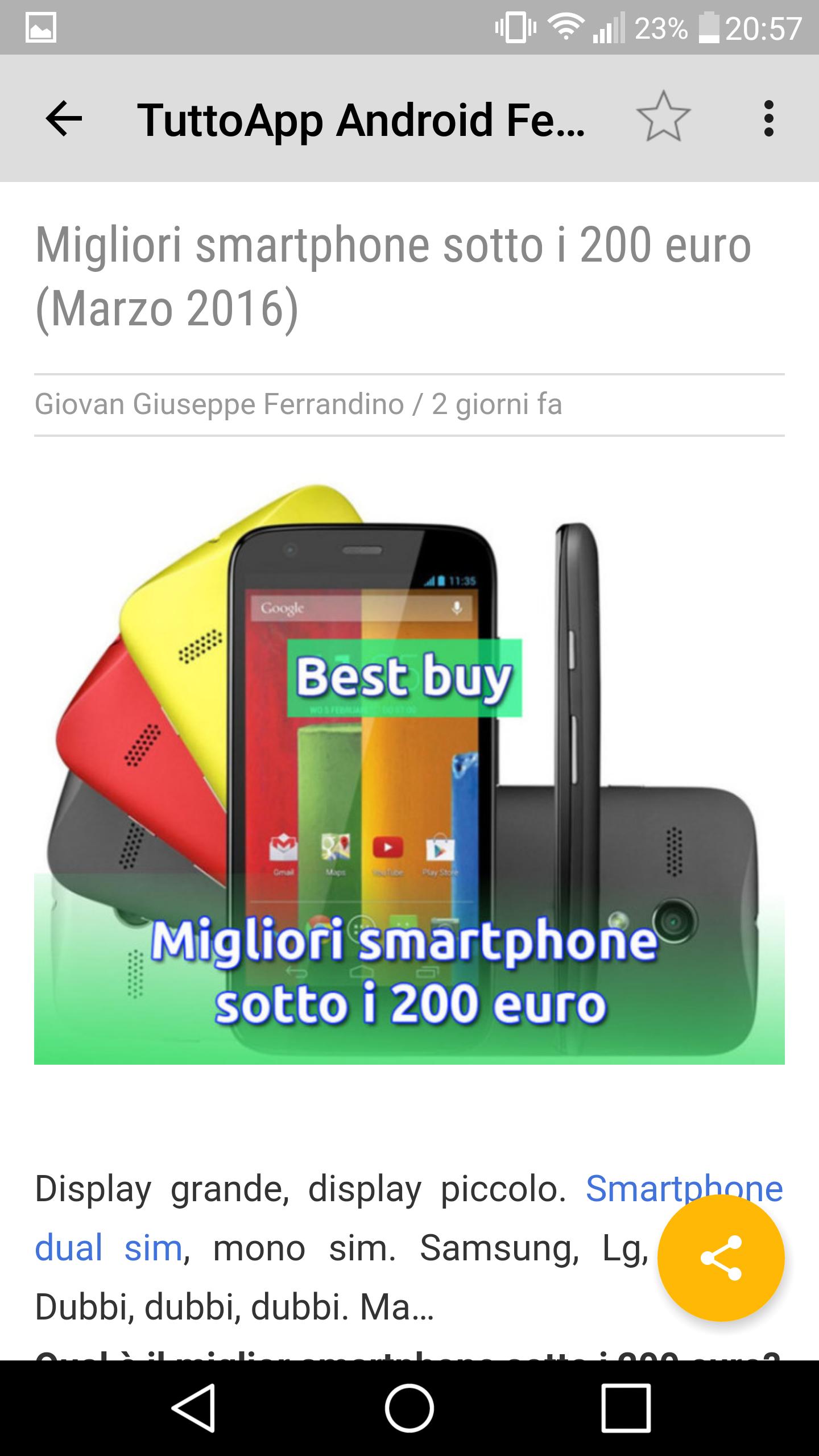 Tutto App Android - Notizie