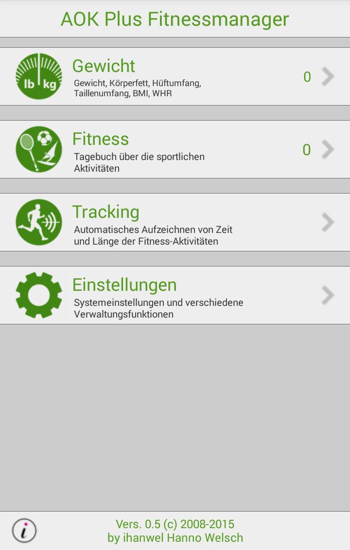 AOK PLUS Fitnessmanager