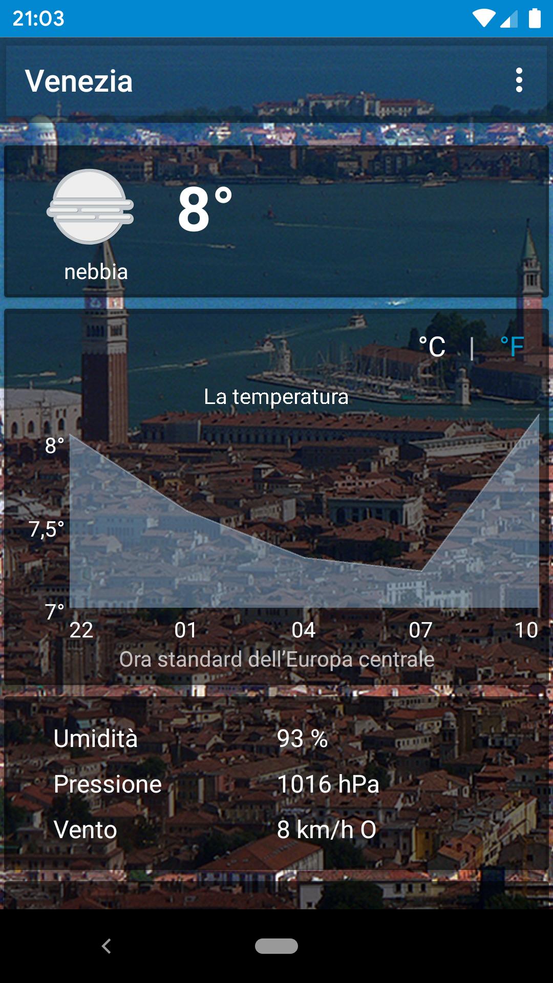 Venice - weather and more