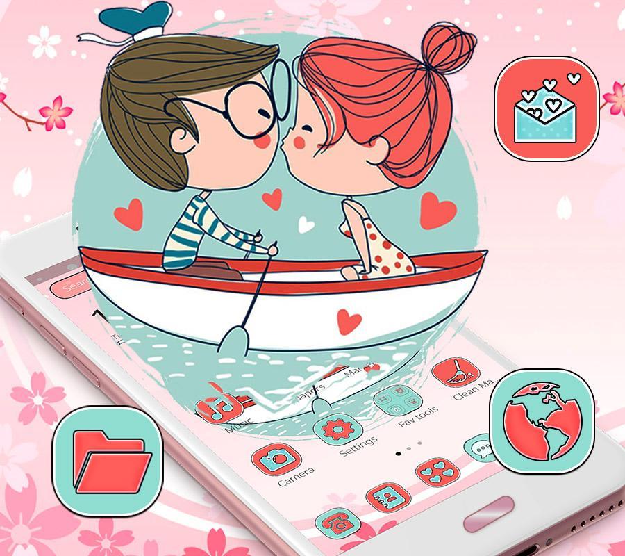 Cute Romantic Couple Theme