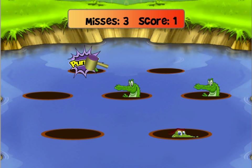 Crocodrilres Smash Game