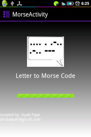 Letter/Words to Morse Code v.1