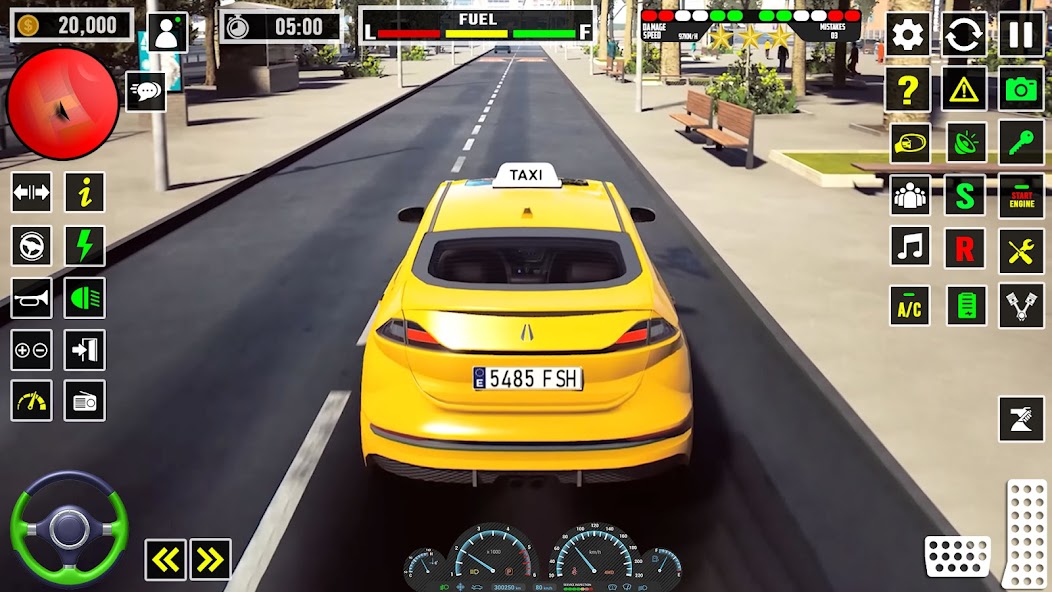 Crazy Taxi Driver: Taxi Game