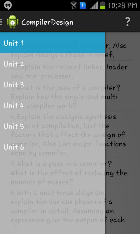 Compiler Design Assignments