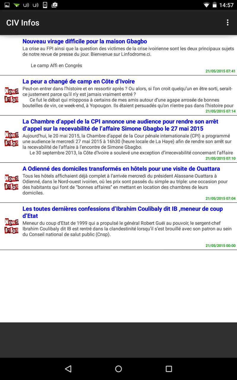 Cote d'Ivoire Infos CiV