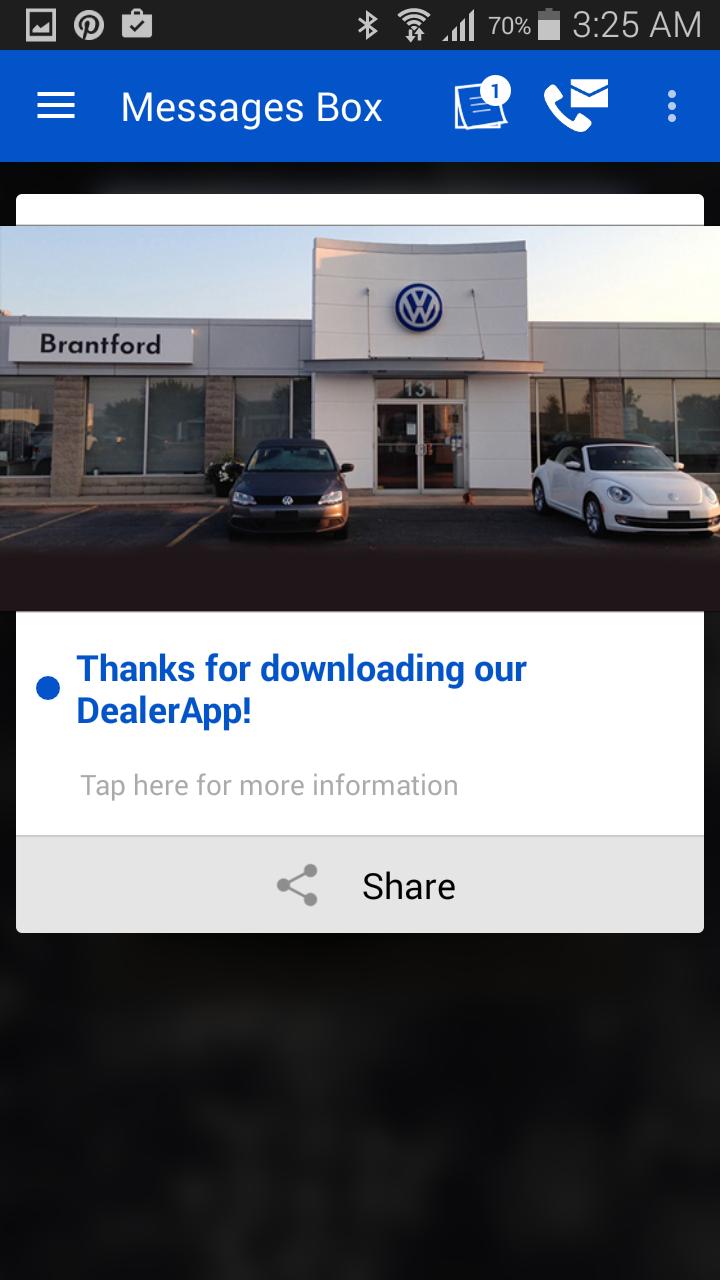 Brantford Volkswagen DealerApp
