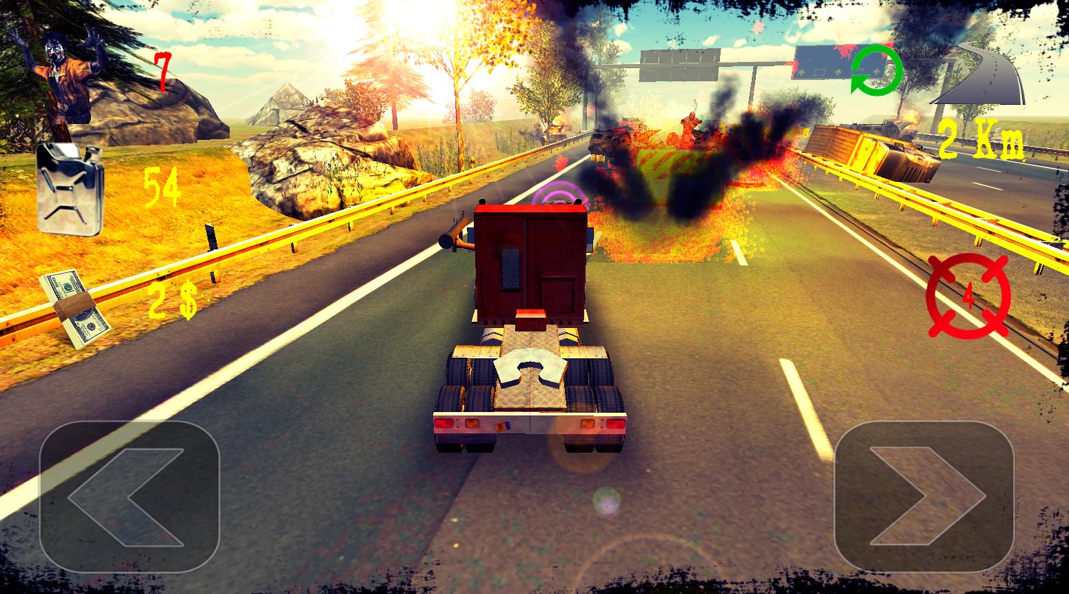 Road Fury: Zombies 3D