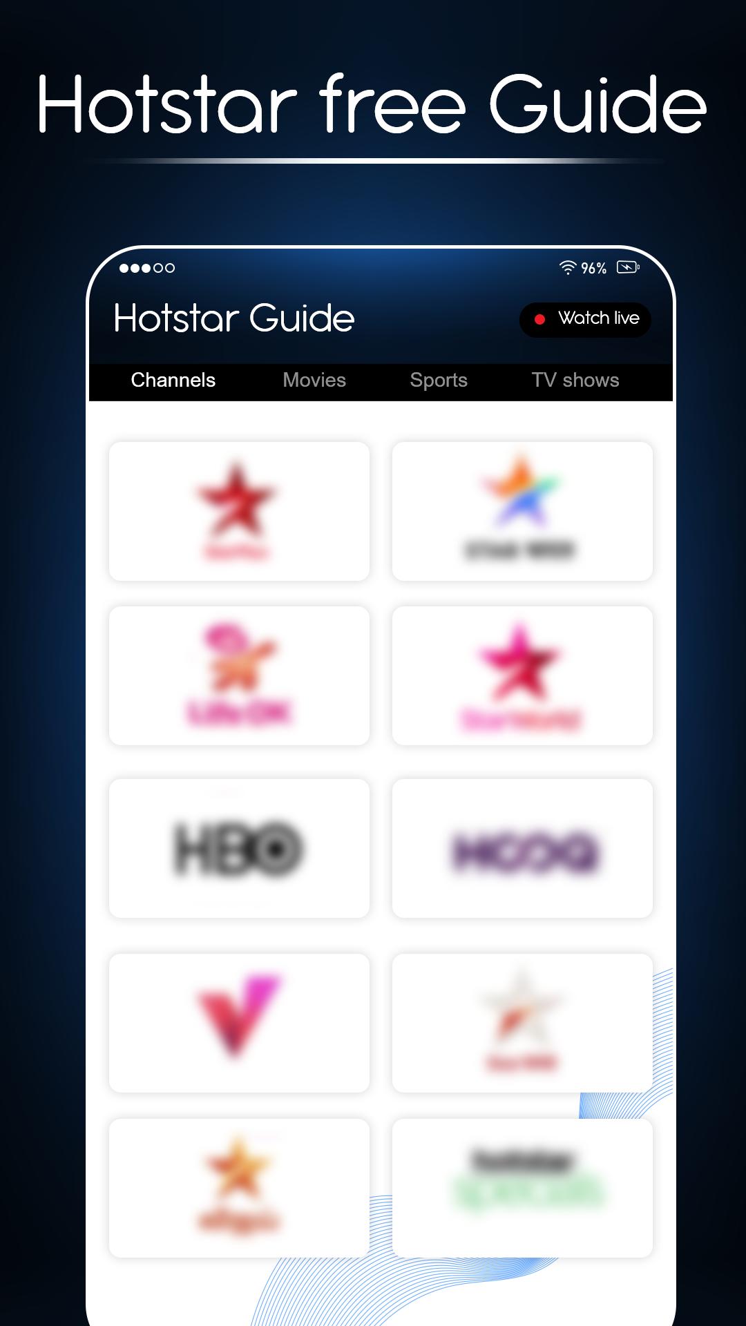 Guide For Free Hostar Live TV HD Shows