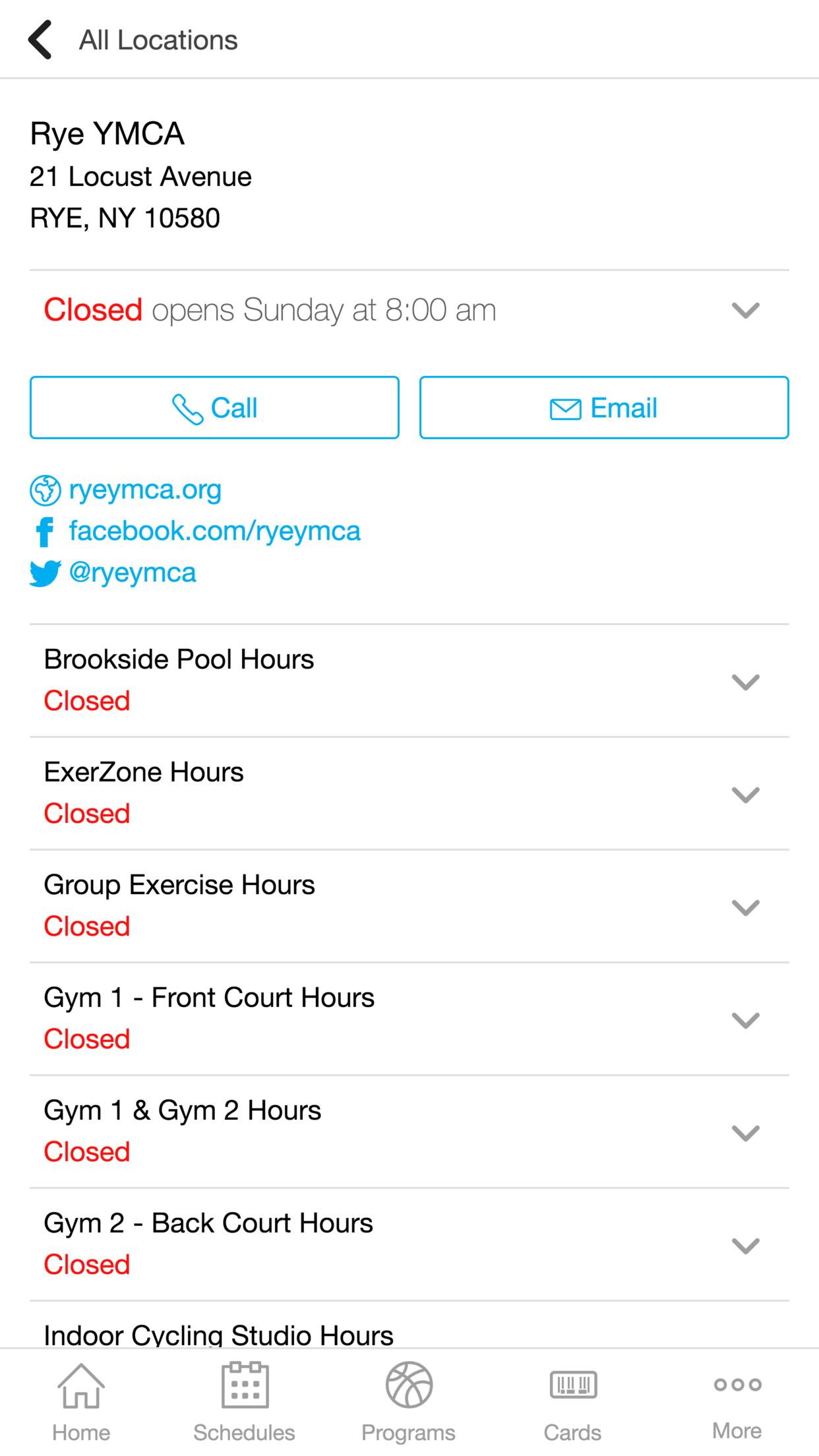 YMCA of Rye New York