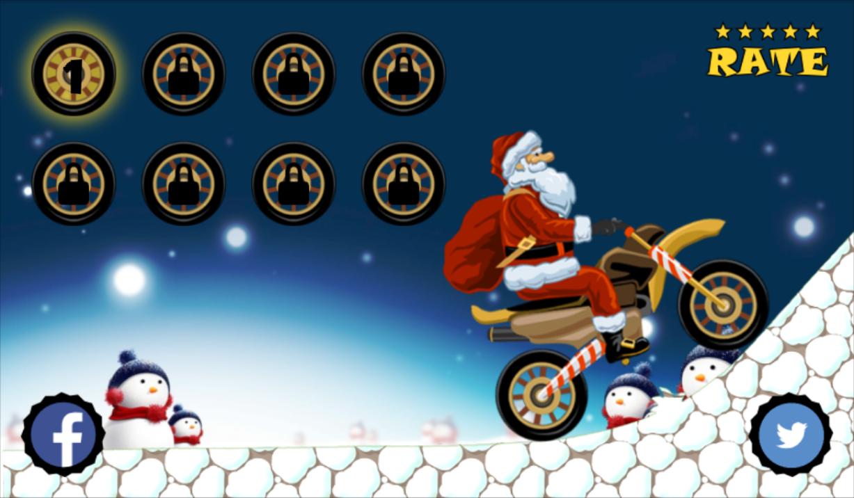 Santa Motorcycle