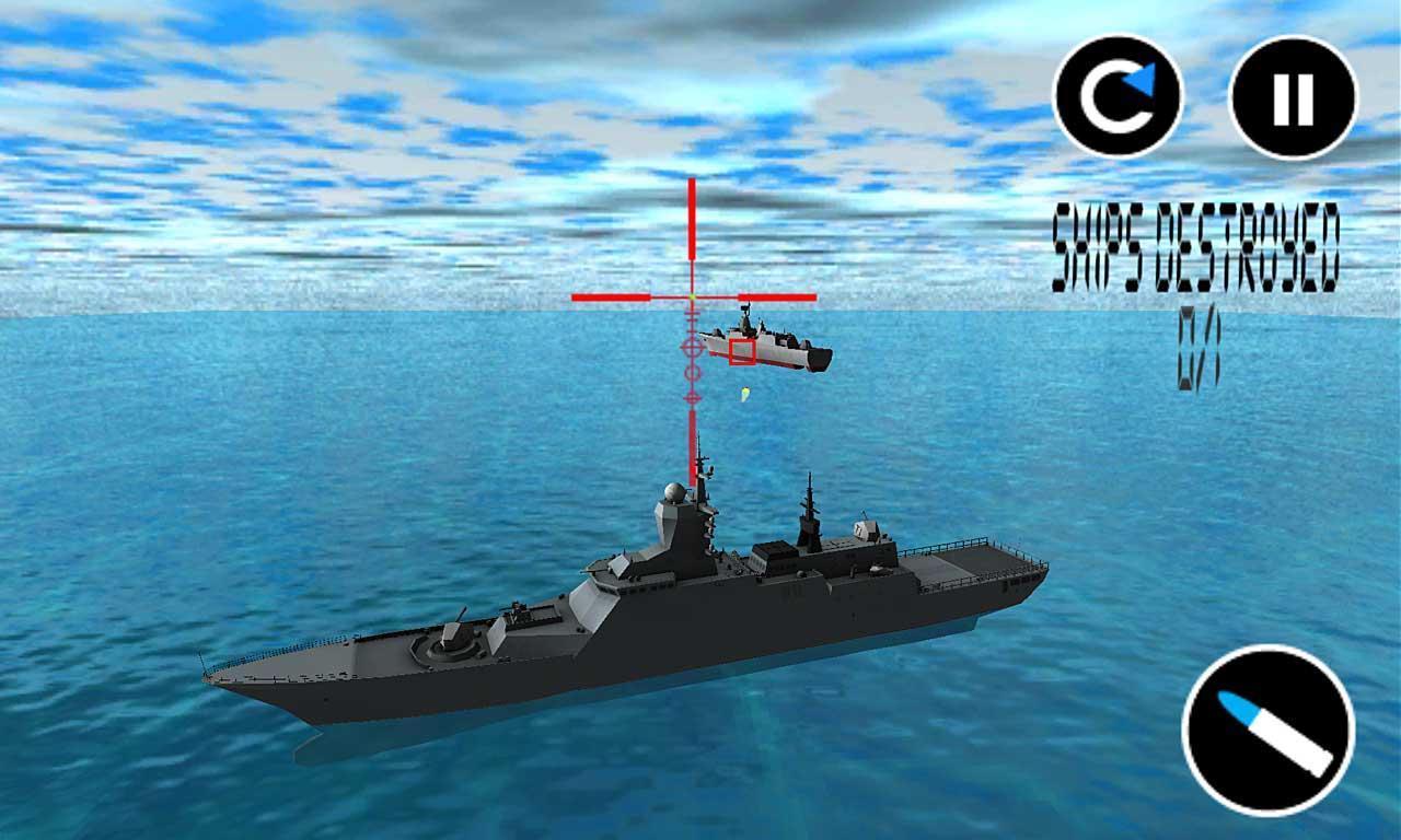 Military Navy Gunship Battle