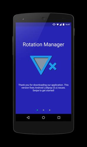 Rotation Manager