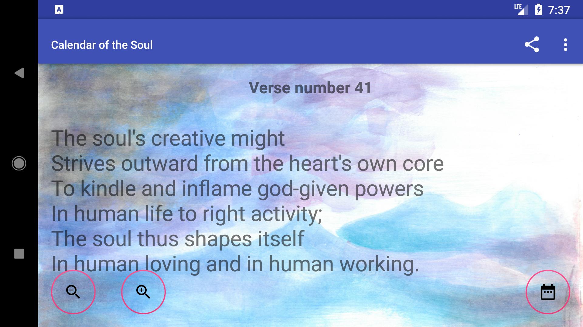 Calendar of the Soul