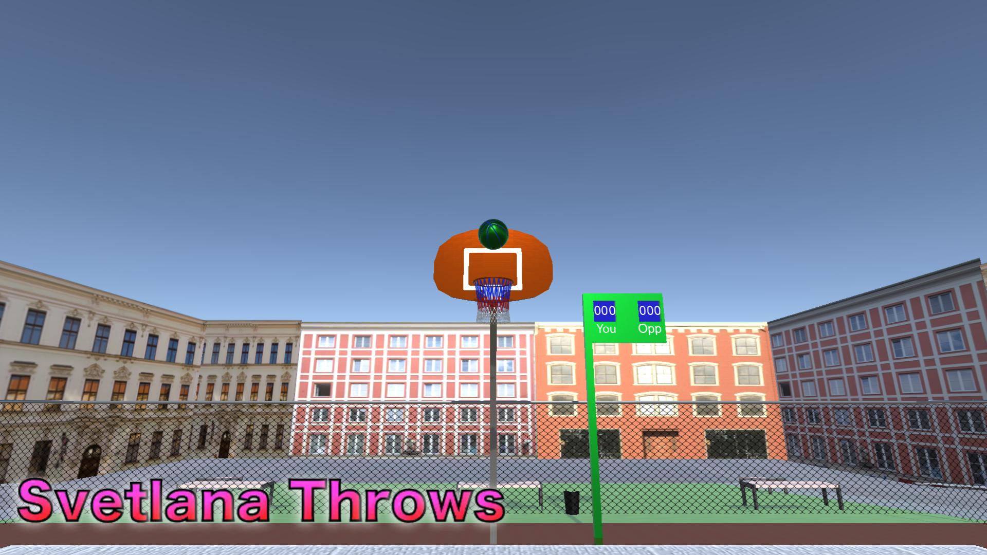 Free Throw Basket