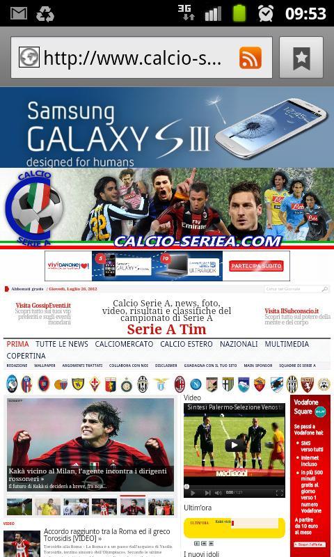 Italian Soccer News