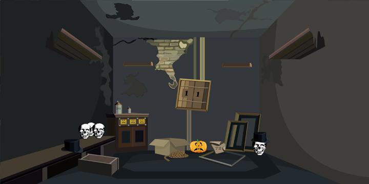 Halloween Skull Room Escape