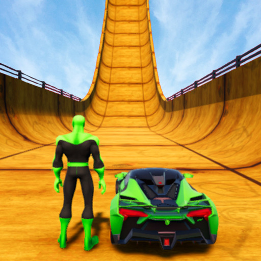 Mega Ramp Car Stunt Offline 3D