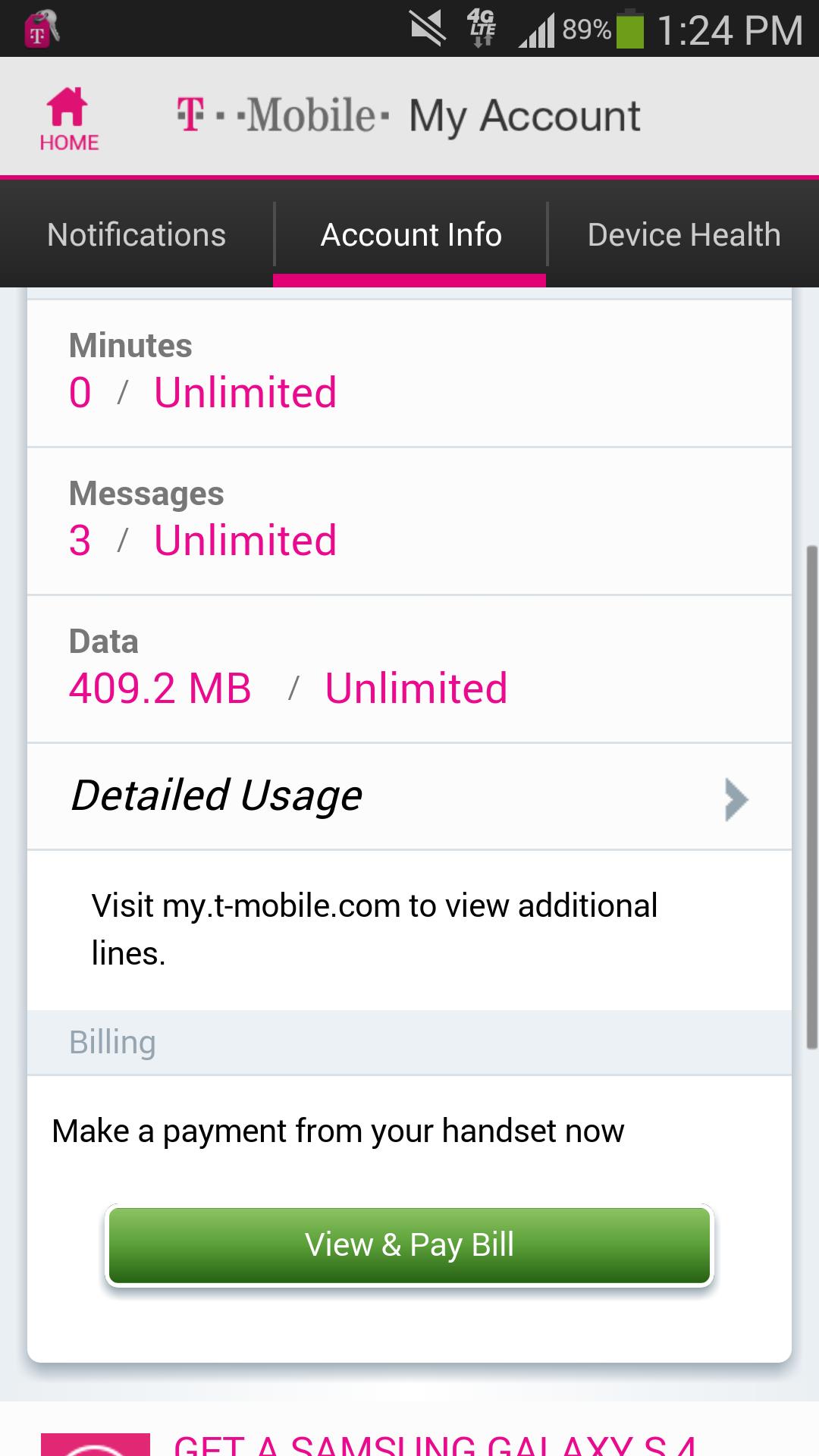 T-Mobile MyAccount [Legacy]