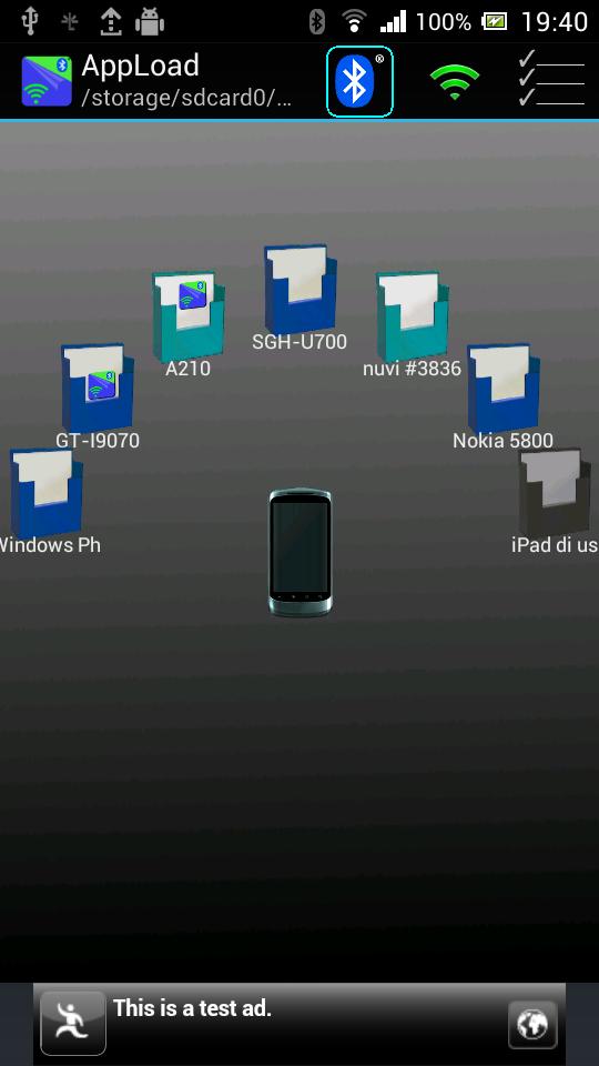 Bluetooth & WiFi file transfer