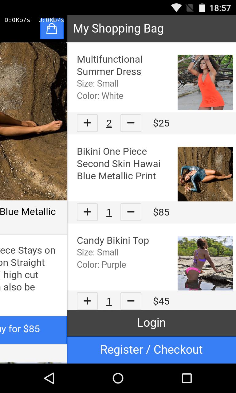 JSapp Shop Ionic Template