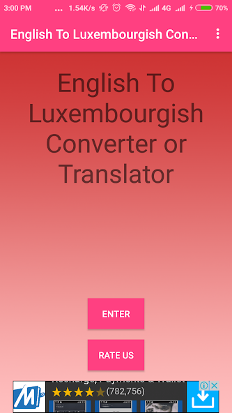 English To Luxembourgish