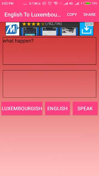 English To Luxembourgish