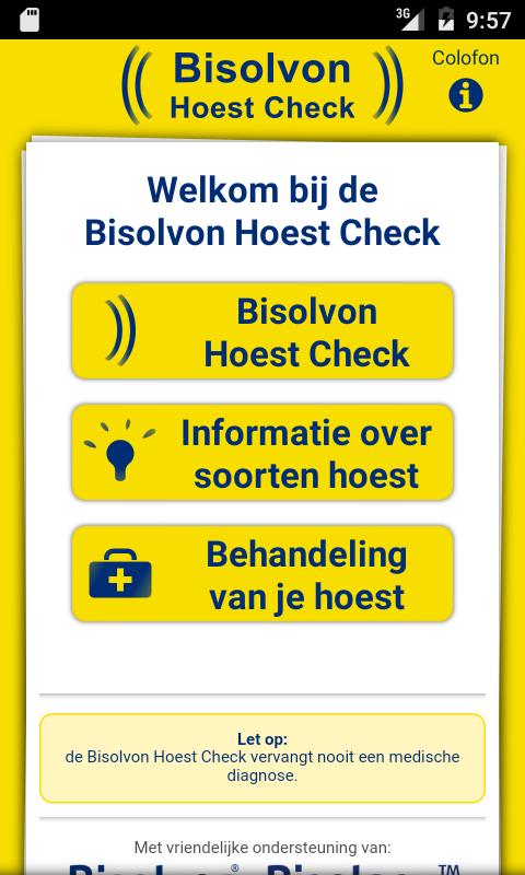 Bisolvon Hoest Check