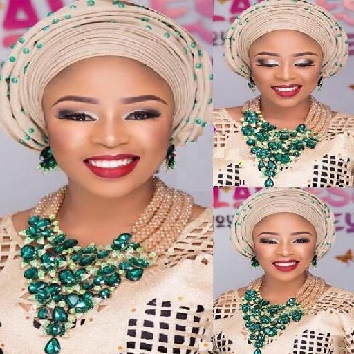 Aso Ebi Jewelry Accessories & Make Up Style