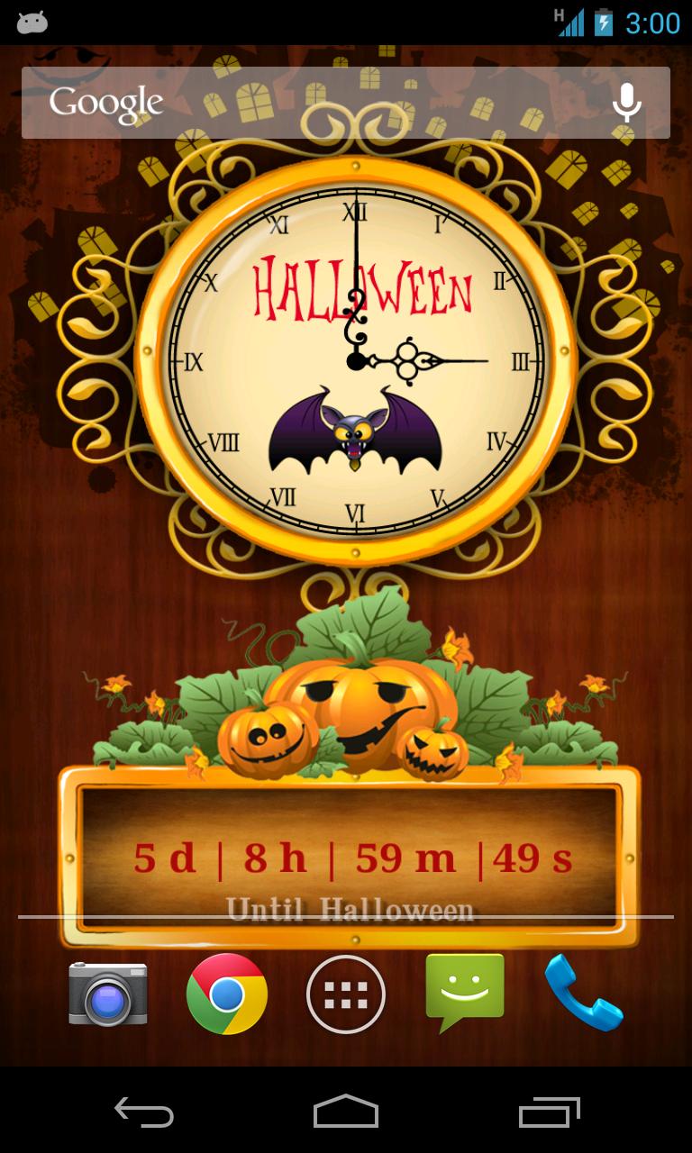 Halloween Countdown Wallpaper