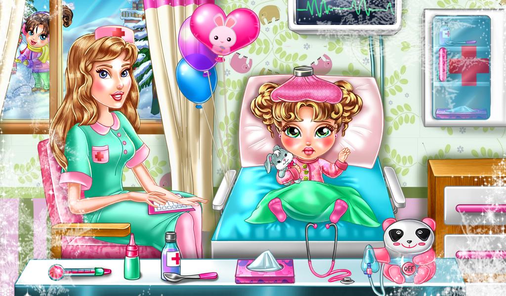 Baby Flu Doctor: Kids Games