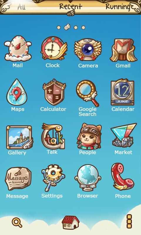 Flyer GO Launcher Theme