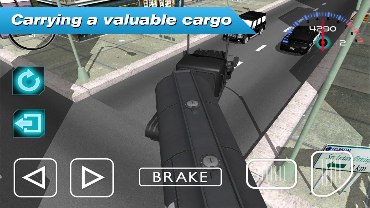 Long Distance Truck Driver 3D