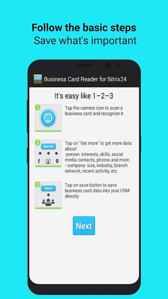 Biz Card Reader 4 Bitrix24 CRM