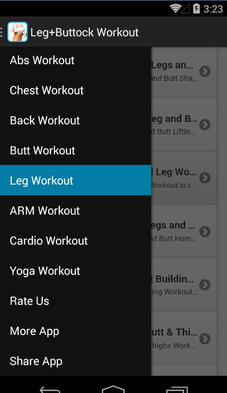 Leg Buttock Workout for women