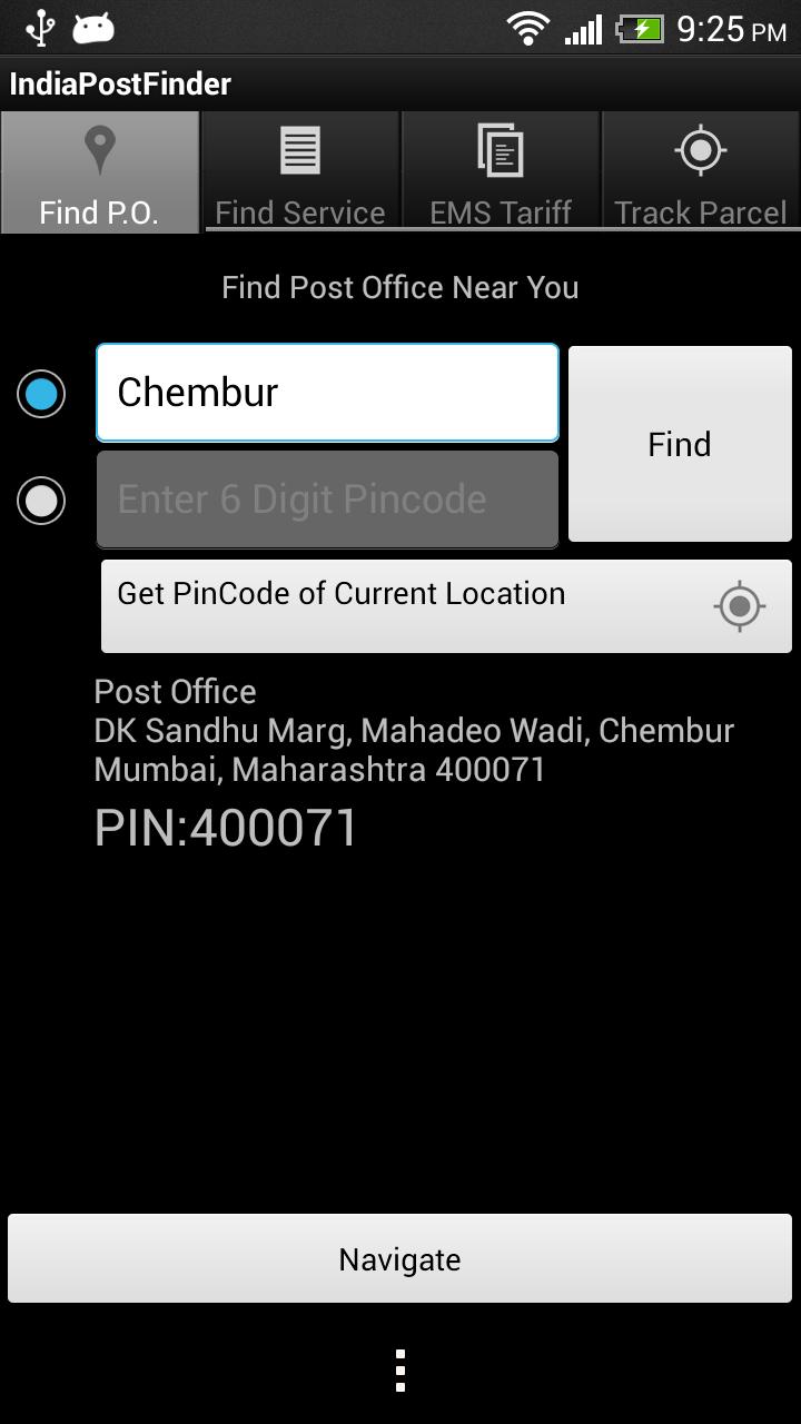 India Post Finder