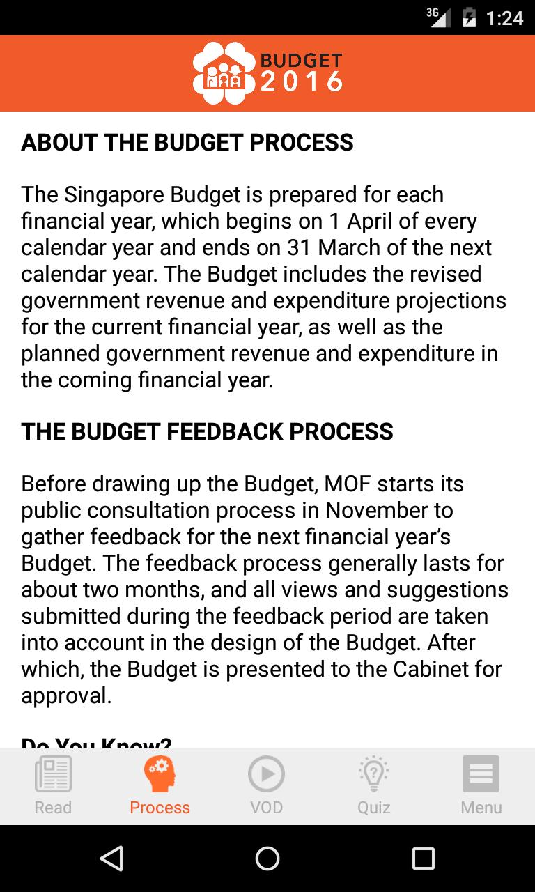 Singapore Budget