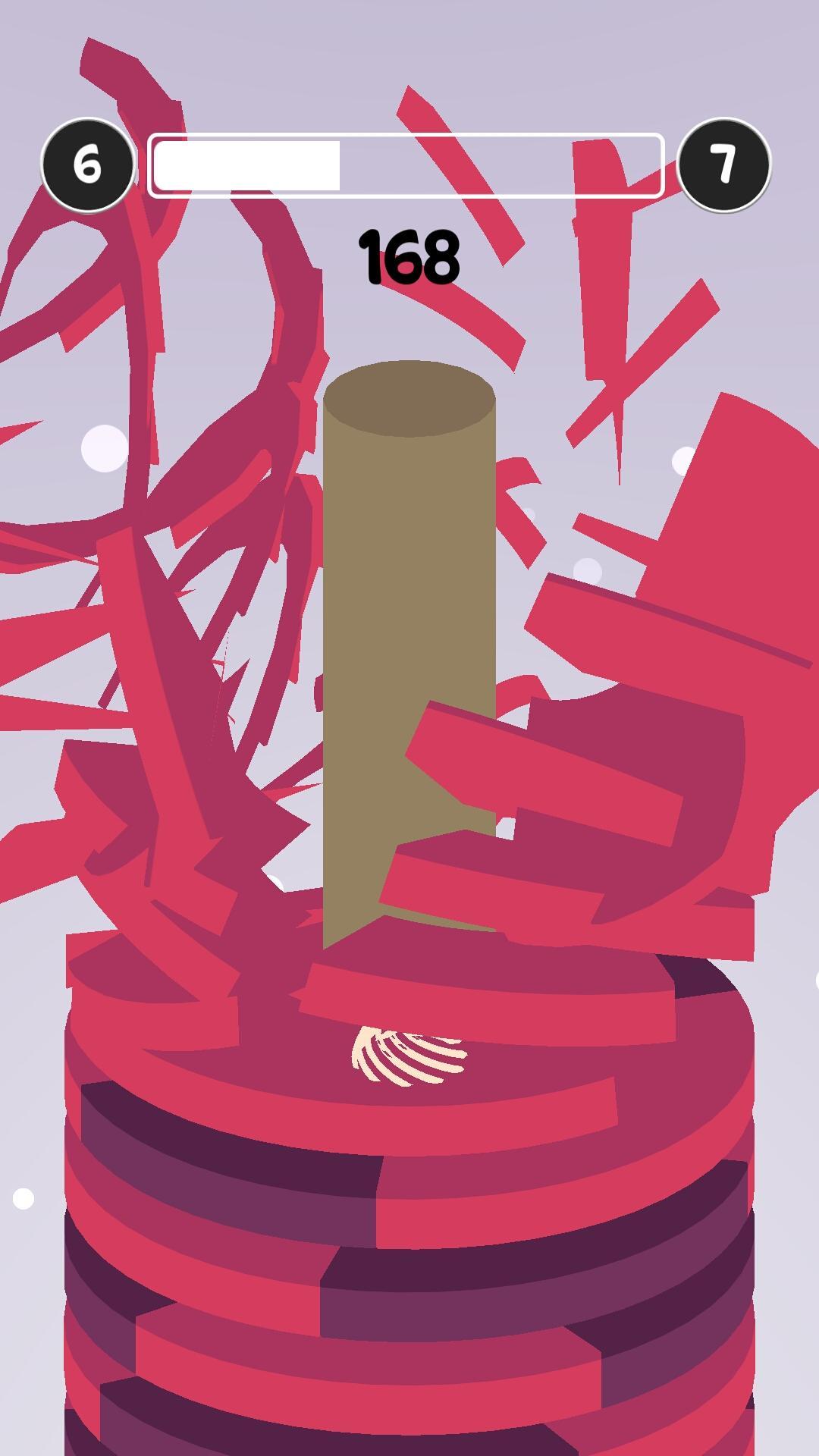 Helix Hoop Ball : Color Smash Game