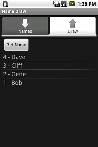 Name Draw