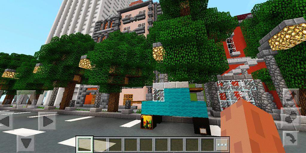 Tommycity. Map for MCPE